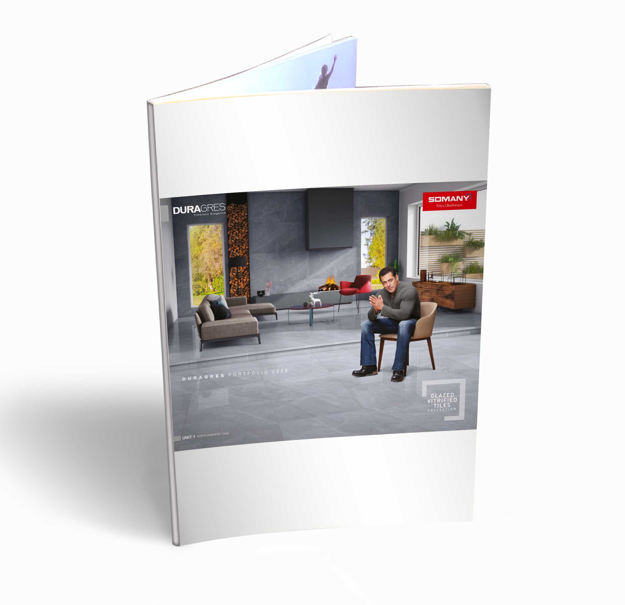 Modern living room tiles catalog by Somany 