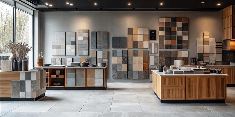 ceramic and vitrified tiles display rack .