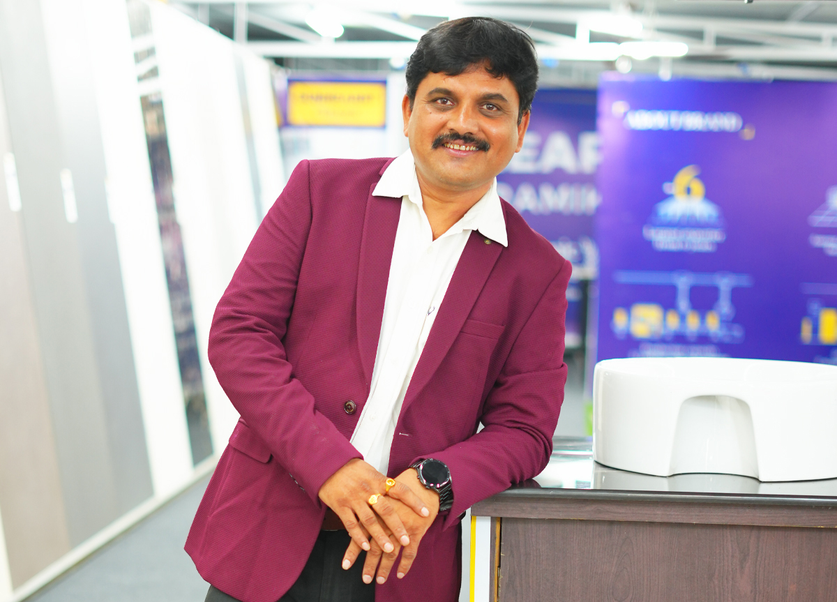 Mr Katta Srinivas-Managing Director at Hardik Sai Ceramics