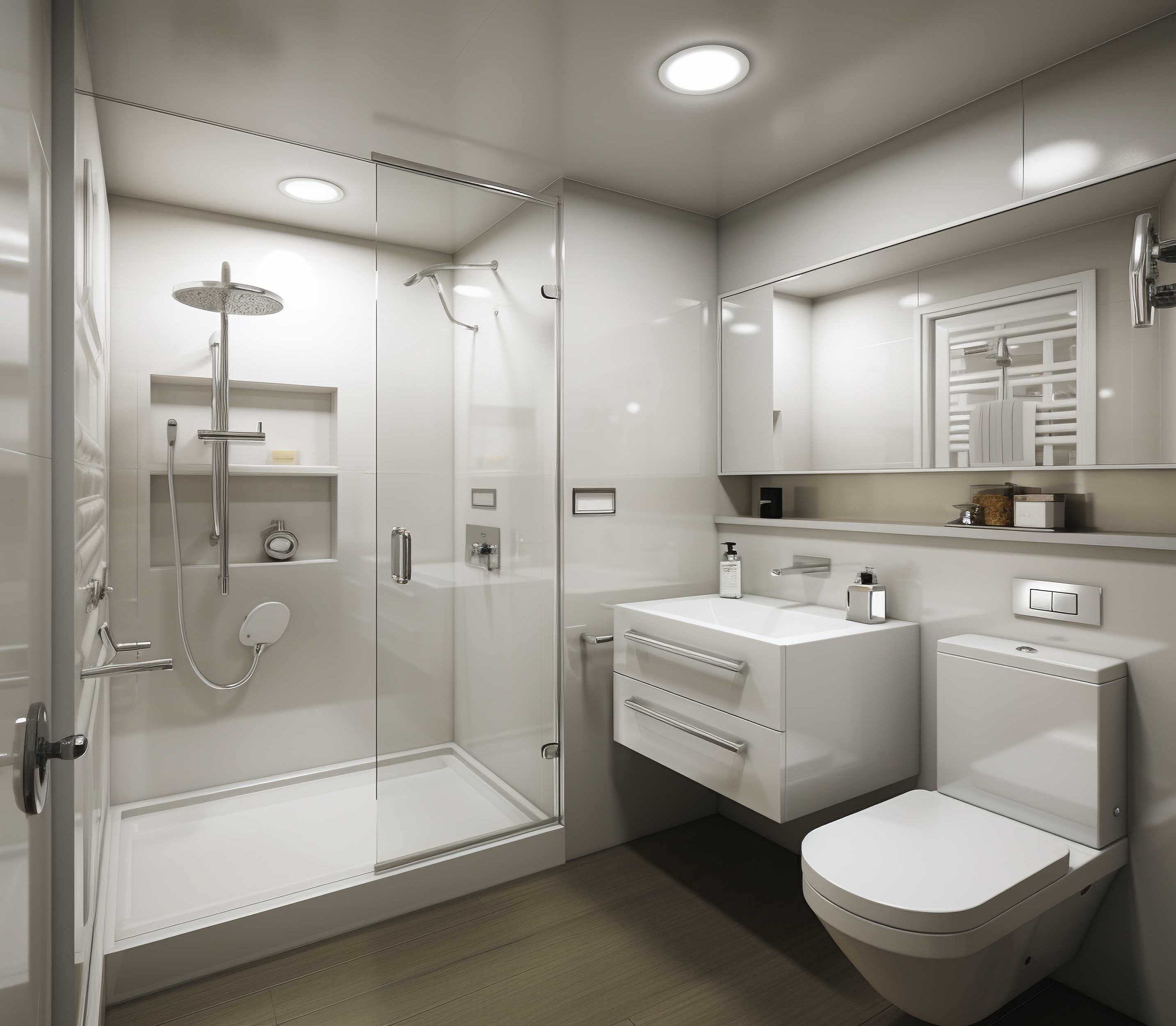 Bathroom fittings for renovation projects