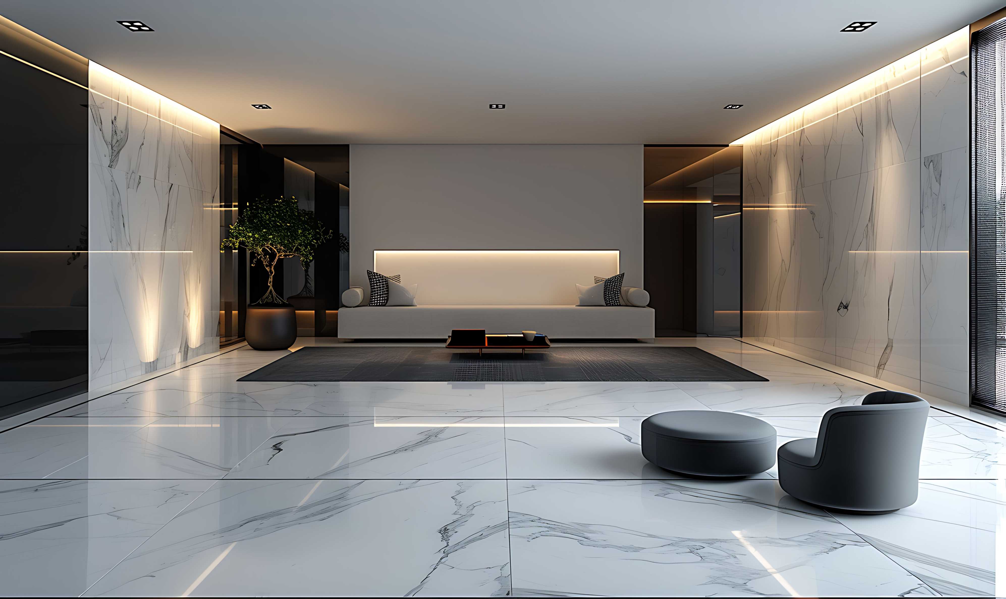 Modern interior tiles